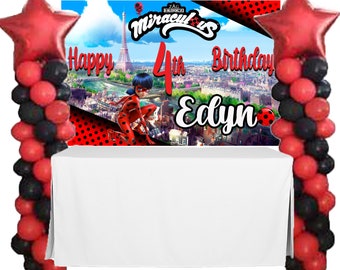 Miraculous Ladybug Party Supplies Etsy