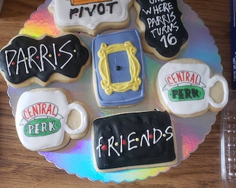 Friends personalized cookies
