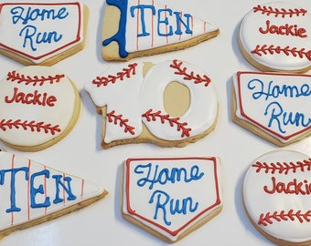Baseball cookies