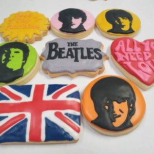 Beatles inspired cookies-18 image 3