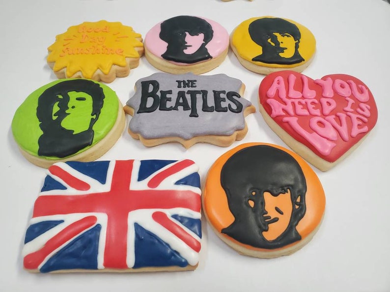 Beatles inspired cookies-18 image 3