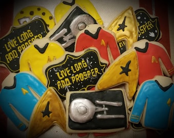 Star Trek cookies