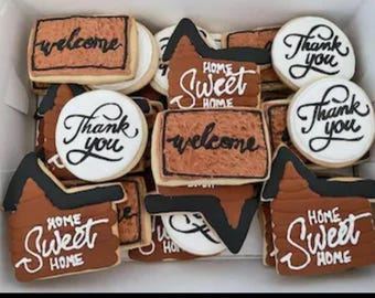 Housewarming cookies