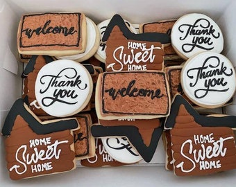 Housewarming cookies