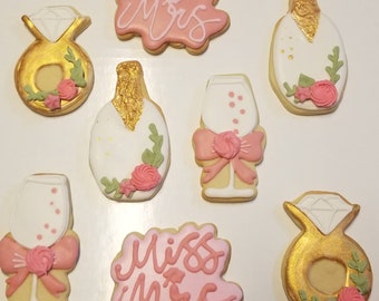 Bridal shower cookies-1 dozen