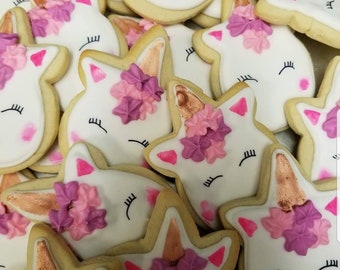 Unicorn cookies-1dozen