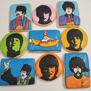 Beatles inspired cookies-18 image 2