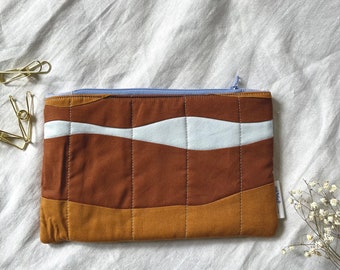 Landscape Quilted Pouch (no.20)