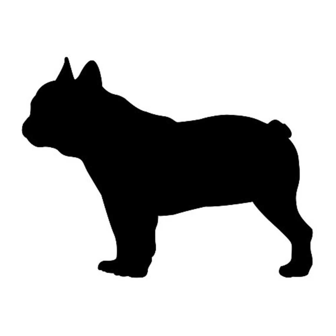 French Bulldog Svg Dxf Eps Png Files Instant Download | Etsy
