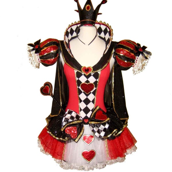 Queen of Hearts Tutu - Etsy