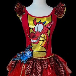 Red Dragon Costume .  Up to Adult Plus Size . Running Skirt  .  Belt . Cape . SHORT Length 11in . by The Tutu Factory