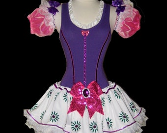 TIGHTROPE BALLERINATutu .  Up to Adult Plus Size .  SHORT Length 11in by The Tutu Factory USA ™