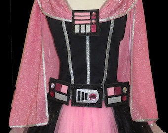 Dark Star PINK Running Costume . Up to Adult Plus Size . Pink Tutu .Running Tutu . Belt . 6 Layers . Short Length 11i