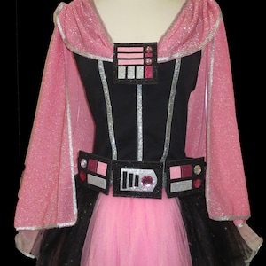Dark Star PINK Running Costume . Up to Adult Plus Size . Pink Tutu .Running Tutu . Belt . 6 Layers . Short Length 11i
