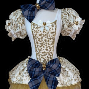 open lace back dress The Princess Diaries Mia White Cosplay Dress For Adult Female Hallowee –  Cosplaysky.ca main image 1