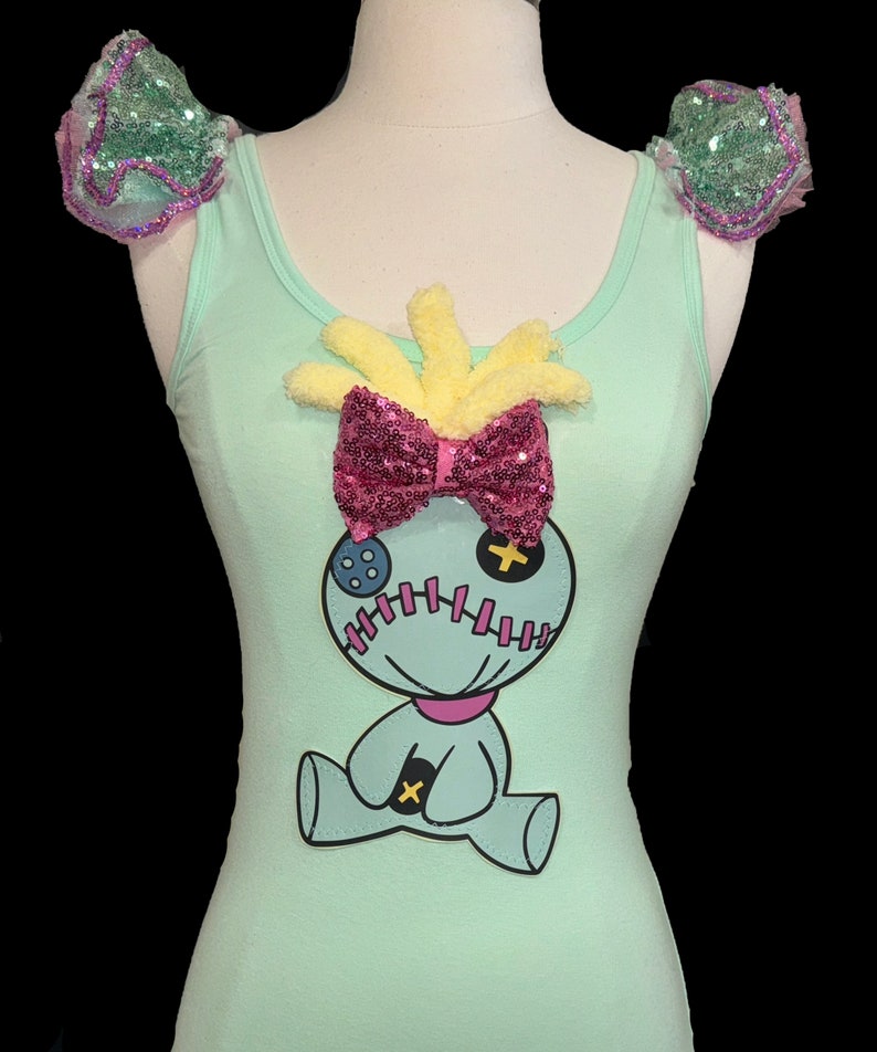 Ragdoll Running Top . Costume . Up to Adult Sizes . Running Shirt by Tutu Factory image 1