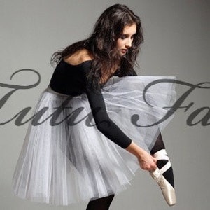 ADULT TUTU . Up to Adult Plus Size Tutu . Adult Tutu . Ballet Tutu . Running Tutu . Long Length up to 16in by The Tutu Factory USA ™ image 3