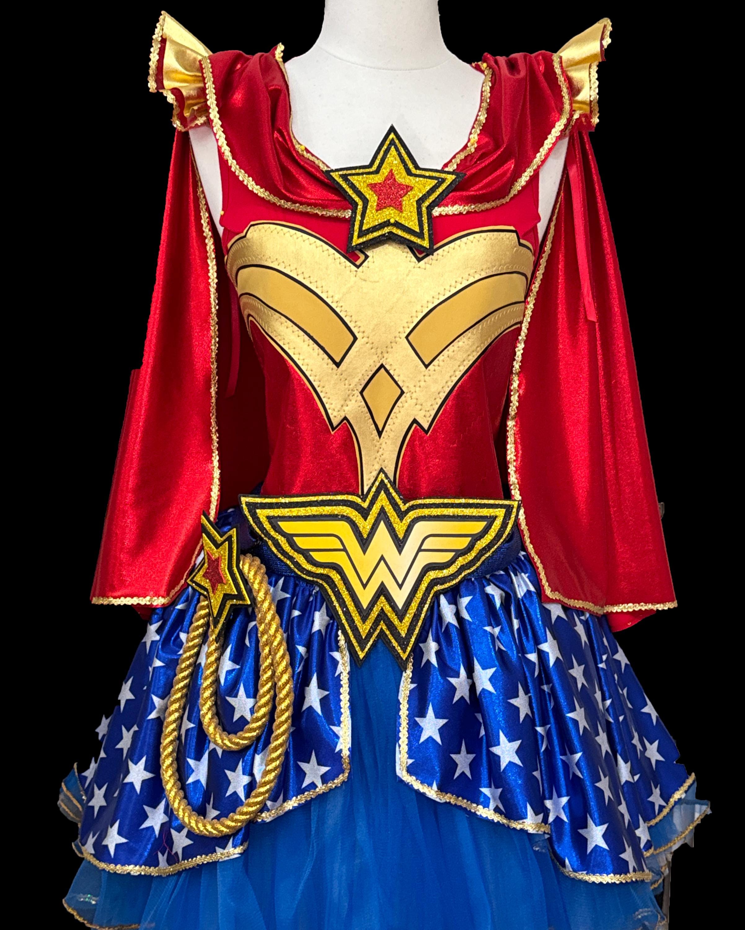 Super Women Running Costume .  Up to Adult Plus Size . Running Tutu .Royal Tutu