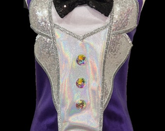 Sailor Duck Top . 100th Anniversary . Up to Adults Plus Size  . Purple Top . Running Shirt by The Tutu Factory USA