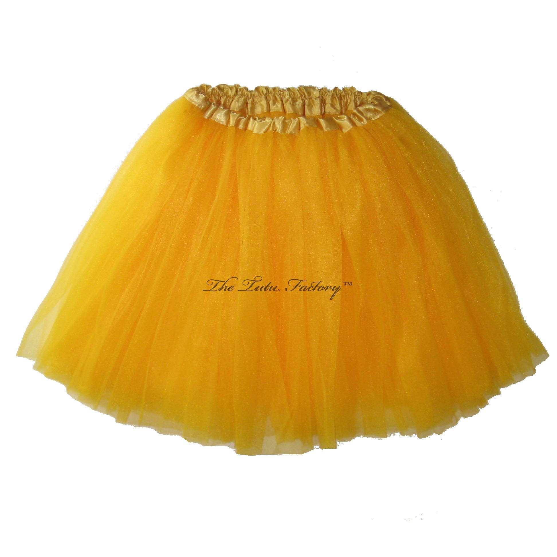 plus size gold tutu