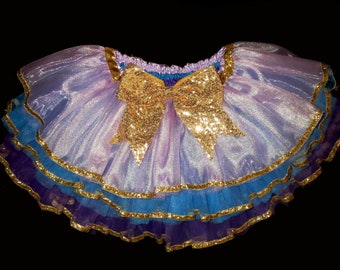 Mouse 50th Anniversay .  Up to Adult Plus Size . Tutu . Costume . Running Skirt  .  SHORT Length 11in . by The Tutu Factory