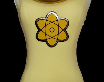 Powerline Top  . Yellow Top .  Up to Adult Plus Size . Running Shirt by The Tutu Factory USA ™