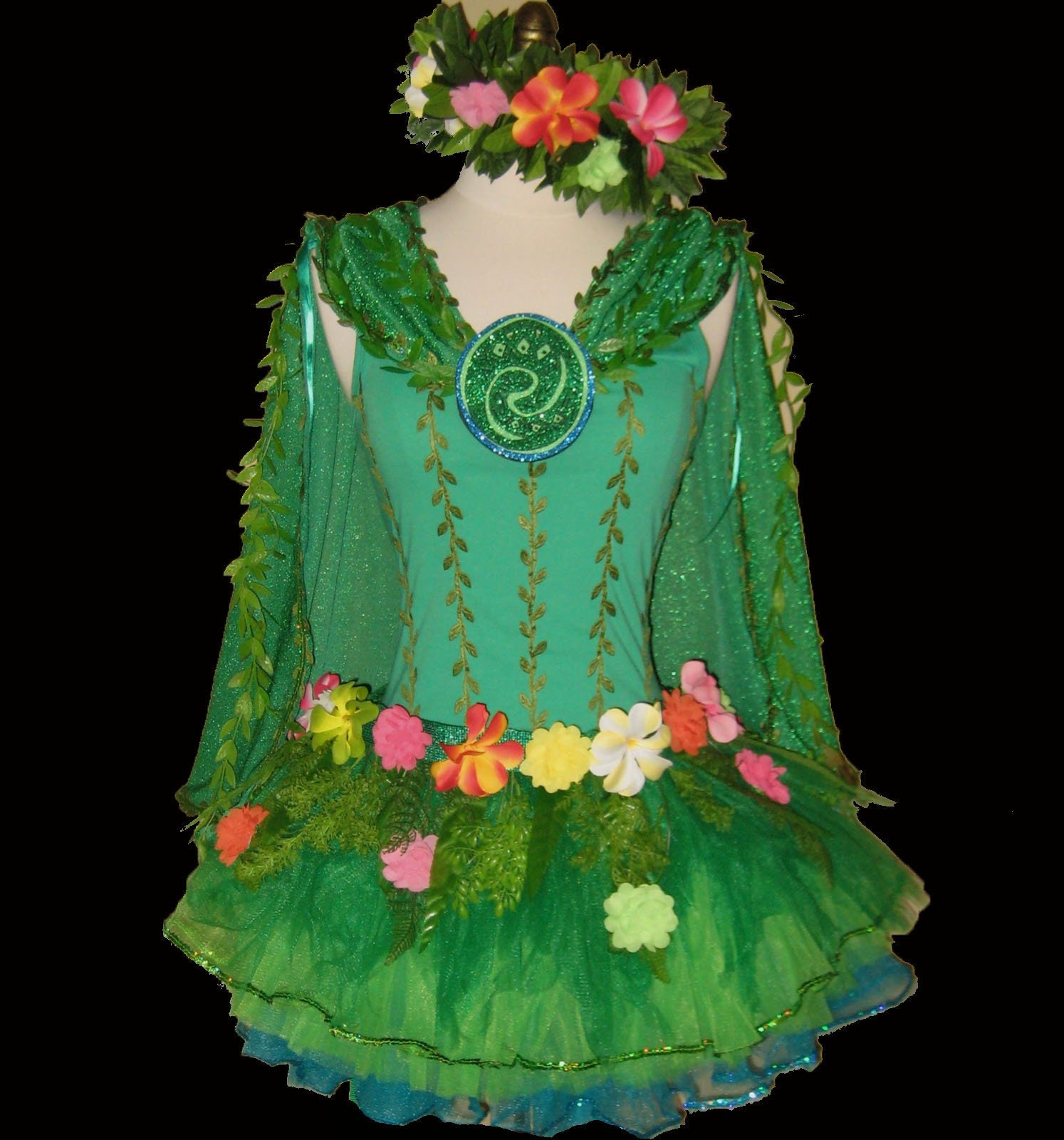 Island Goddess Costume Girls To Adult Plus Size Moana Etsy