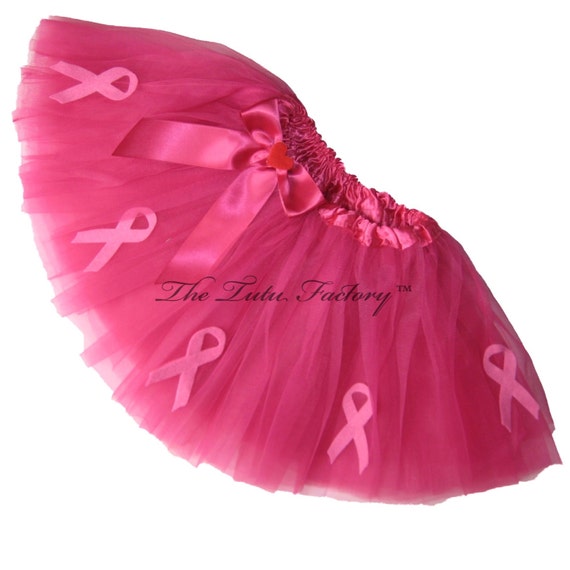 BREAST CANCER Awareness Tutu . up to Adult Plus Sizes . Short