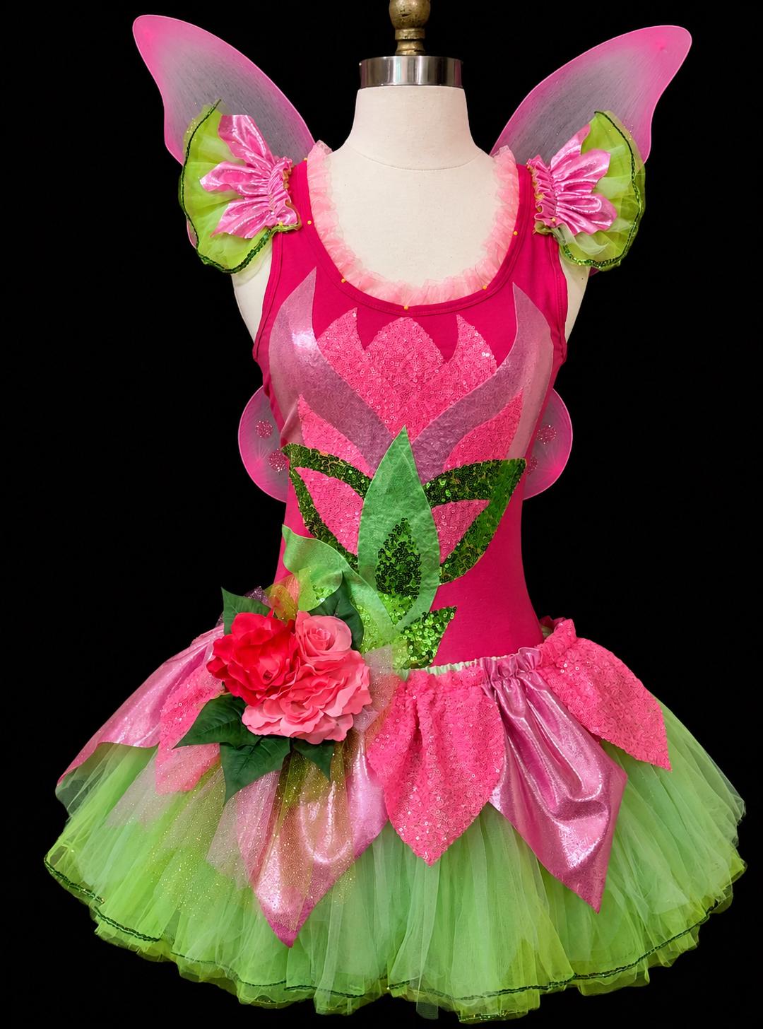 rosetta fairy dress Elegant Flower Girl Dress for Wedding – Girls Formal Tulle Princess Style main image 0