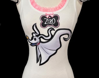 Ghost Dog Top. Up to Adults . Running Shirt by The Tutu Factory USA ™Top