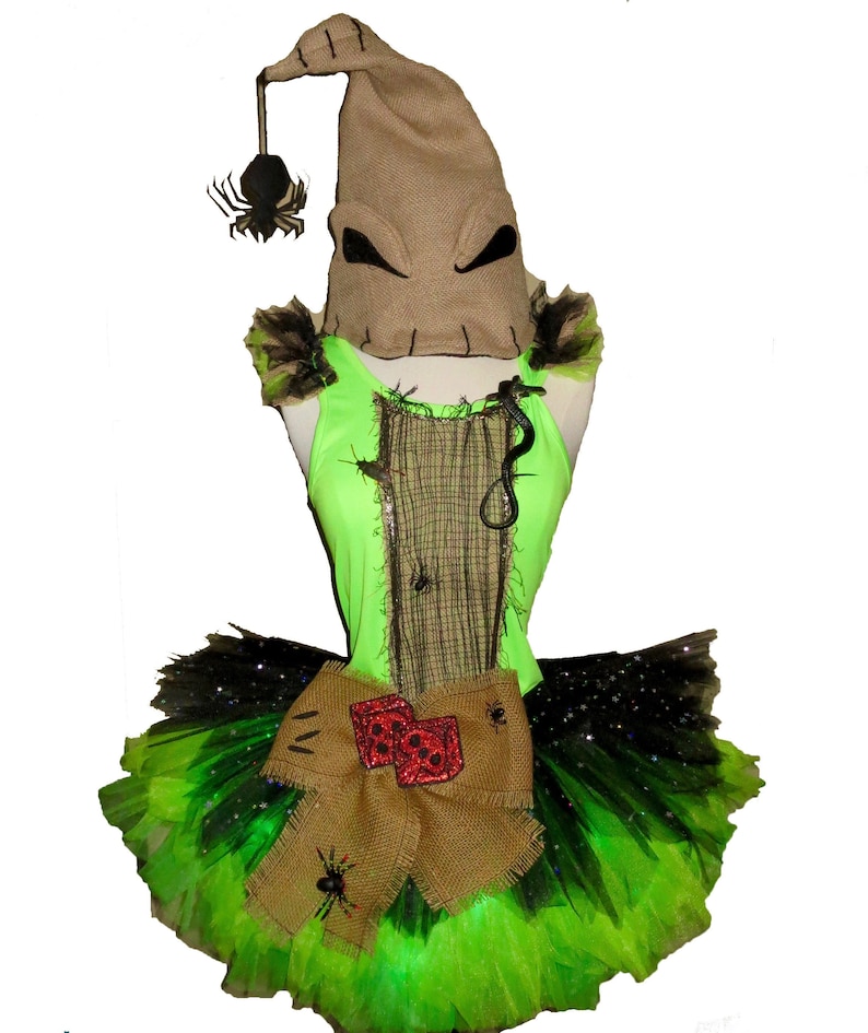 Green Boogie Tutu . Up to Adult Plus Sizes . Black Lime Sparkly Skirt . Running Tutu . Short Length 11in by The Tutu Factory ™ Bild 1