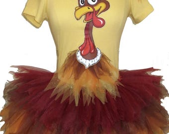 thumbnail image 2 of Gone For A Run PROMOTED TO BIG SISTER Thanksgiving Costume Turkey Trot Running Tutu Skirt For Women 622751 2 of 12