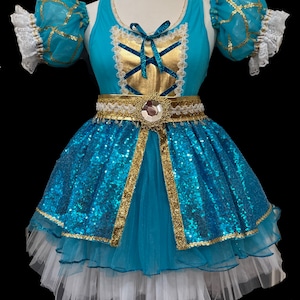 Princess Daisy . Up to Adults Plus Size  . Running Costume . Short Length 11in by The Tutu Factory USA ™
