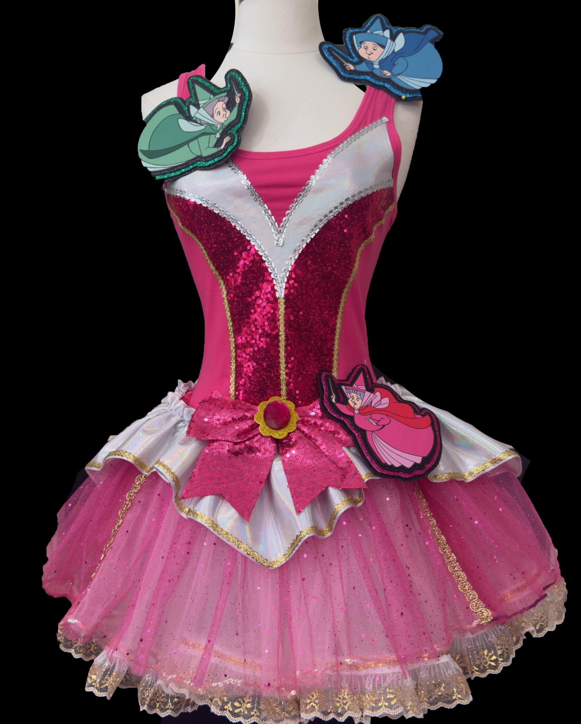 strapless open back dress princess Cosplay Costume pink dress Halloween women costume – Mermaidcosplay main image 1
