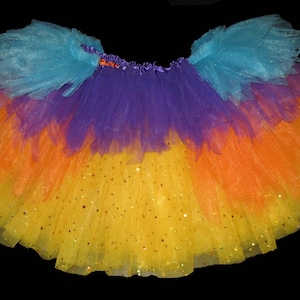 KEVIN Tutu . Up to Adult Plus Sizes . Bird . Running Costume . Tail/Belt . Short Length up to 11in image 7