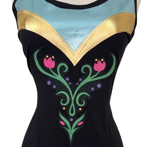 Anna Top . Black Top . Up to Adult Plus Size . Running Shirt by The Tutu Factory USA ™Top