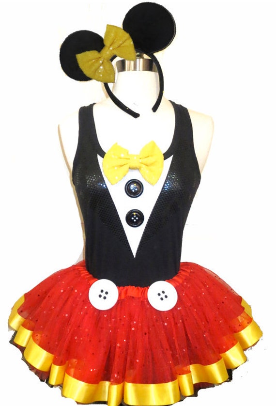 MOUSE Tutu . Mickey Running Costume . Running Tutu . Costume . Etsy
