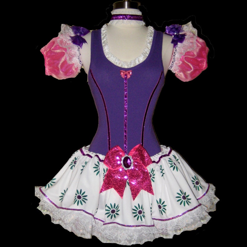 Big Girls to Adult Plus Sizes TIGHTROPE BALLERINA Tank Top Running Shirt by Tutu Factory Purple Top