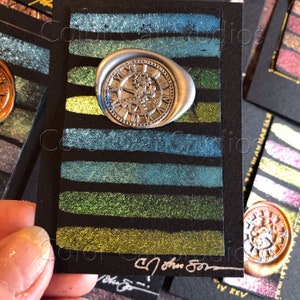 Steampunk Clockwork ACEO