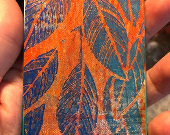Shimmering Leaves ACEO Card
