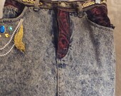 Body Blue Designer Denim Skirt