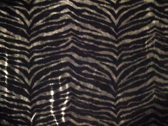 Soft Zebra Pattern Shawl - image 3