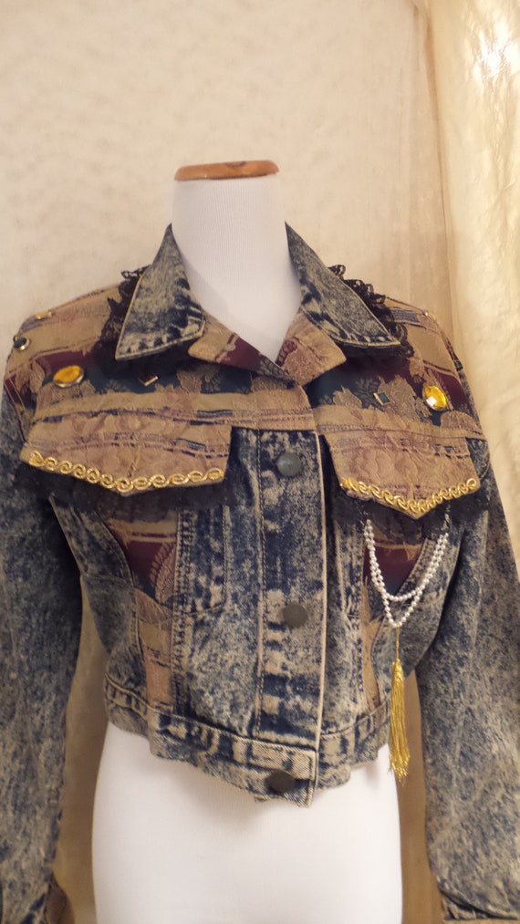 Body Blue Designer Denim Jacket - image 1