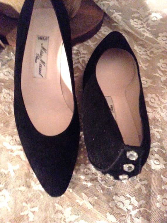 Gorgeous Vintage Ms Maud Paris Black Shoes