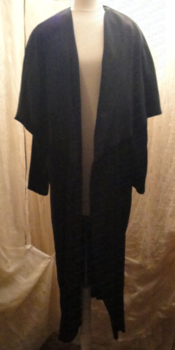 Black Opera Coat