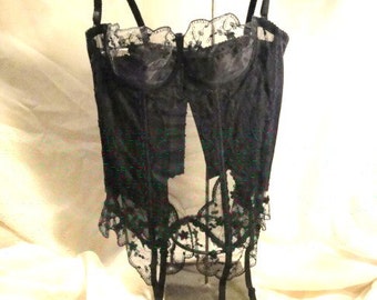 Black Lace Corset