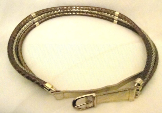 Whiting and Davis Gold Tone Metal Belt il_340x270.4094389646_l6to.jpg main image 3