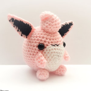 Crochet Wigglytuff Inspired Chibi Pokemon immagine 1