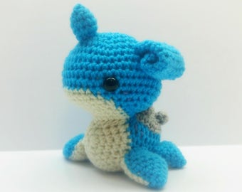 Crochet Lapras Inspired Chibi Pokemon