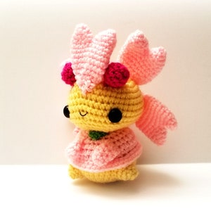 Crochet Cherrim Inspired Chibi Pokemon image 1